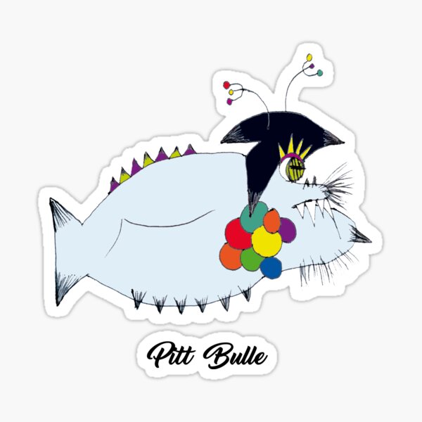 Pitt Bulle Sticker