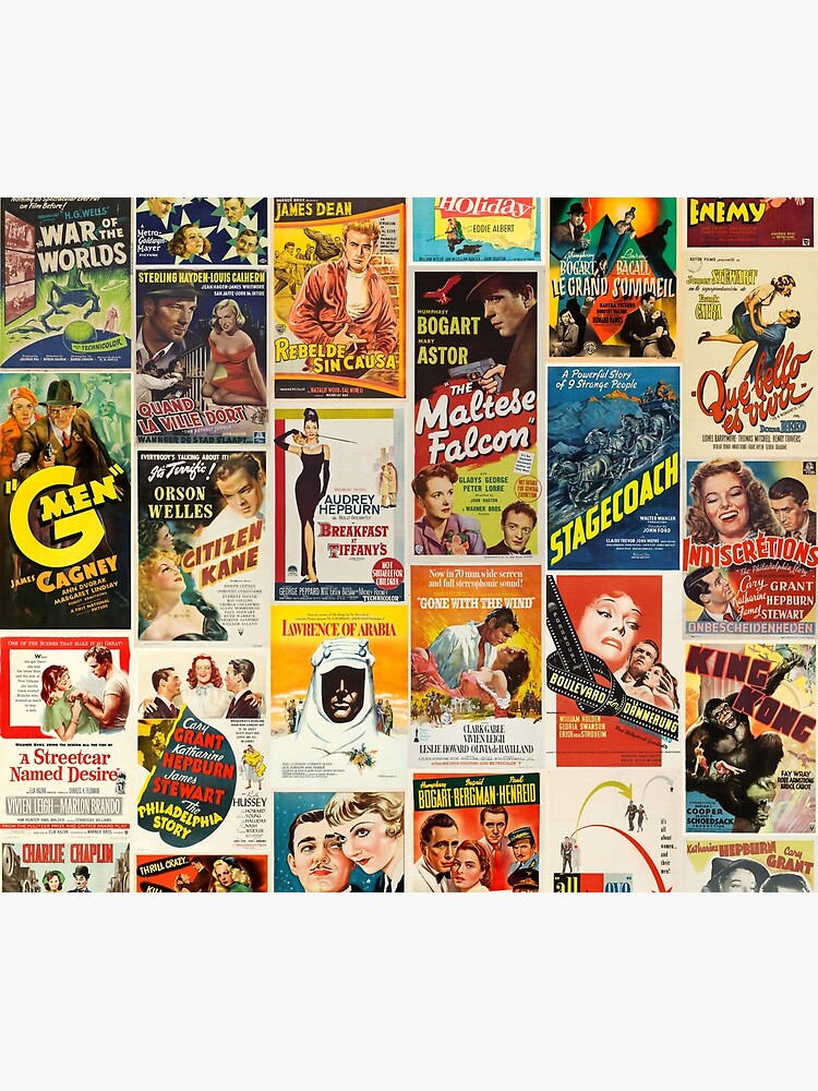 Classic Movie Poster Collage by artboy213