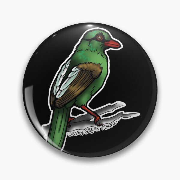 Item preview, Javan Green Magpie 2 SING FOR SONGBIRDS  designed and sold by CelticDragoness.