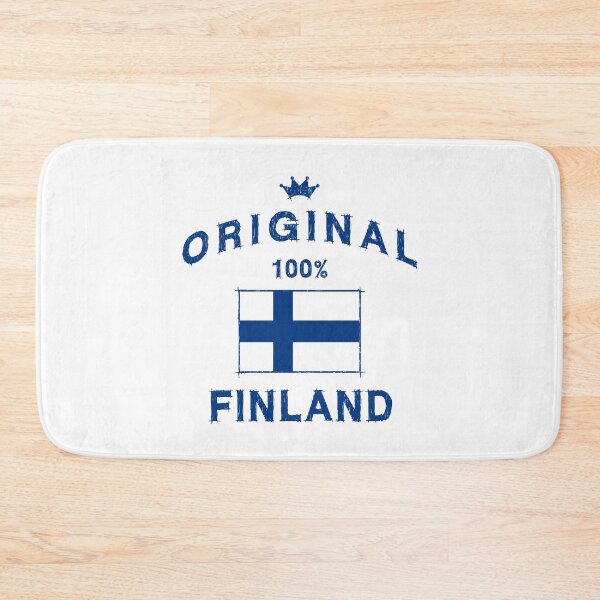 Item preview, Finland Finnish flag original flag designed and sold by GeogDesigns.