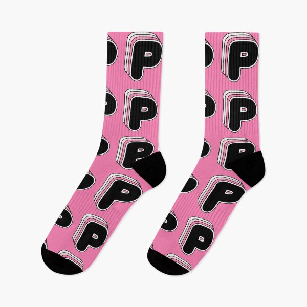 Item preview, P letter, retro, alphabet designed and sold by OkihanaShop.