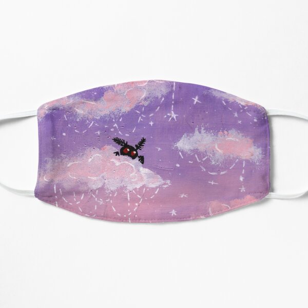 Pastel mothman sky Flat Mask