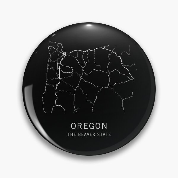Artikelvorschau, Oregon State Road Map entworfen und verkauft von clarkstpress.