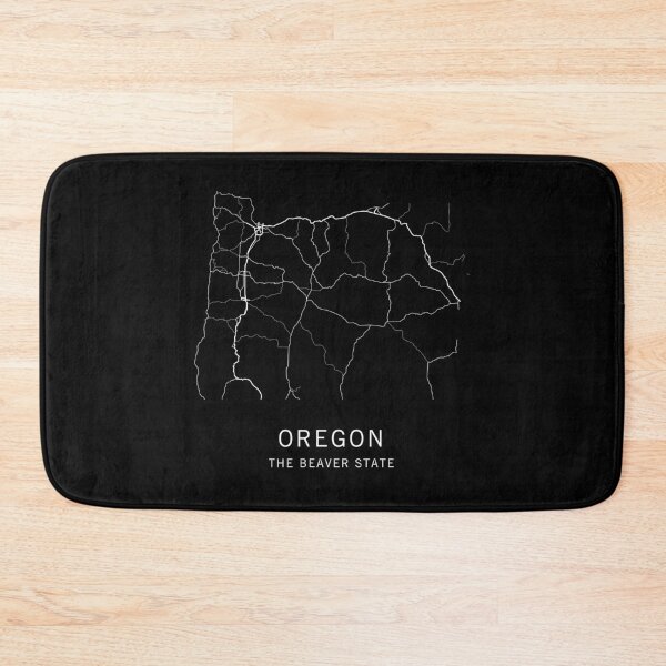 Item preview, Oregon State Road Map designed and sold by clarkstpress.
