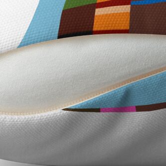Alternate view of Minimalist Scooby Throw Pillow