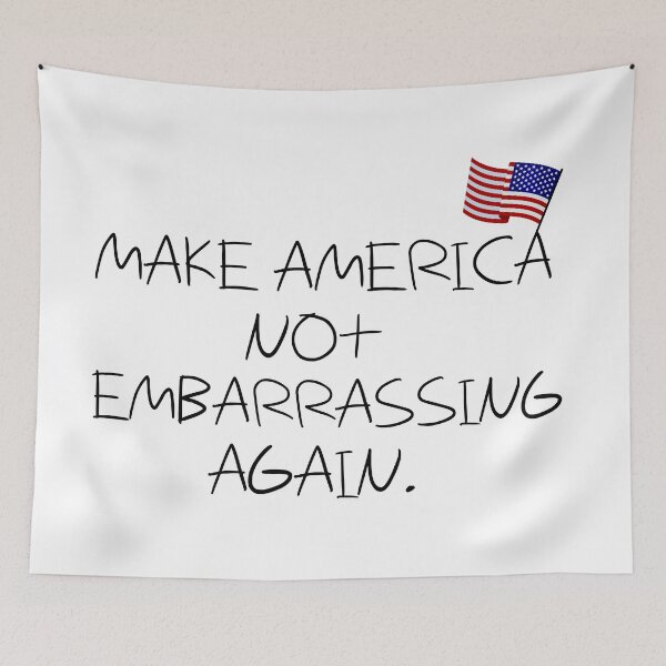 Item preview, Make America Not Embarrassing Again: Anti Trump  designed and sold by BeYourOwnHero.