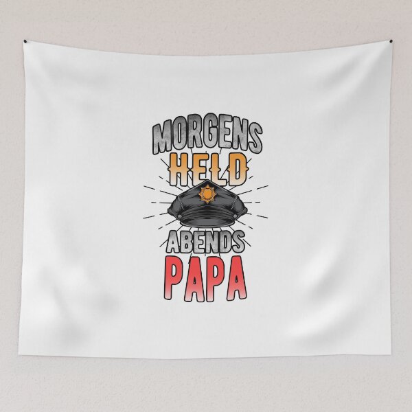 Item preview, Police cop dad father saying designed and sold by JonasDesign.