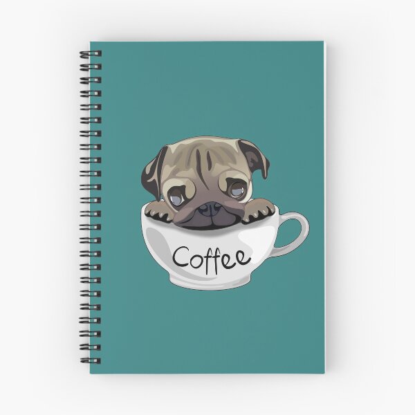 Item preview, Pugs Love Coffee designed and sold by Rahdoo.