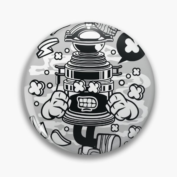 Item preview, Coffee Grinder Cartoon Character - Funny illustration for Coffee lover Fun ! designed and sold by Nickelparis.