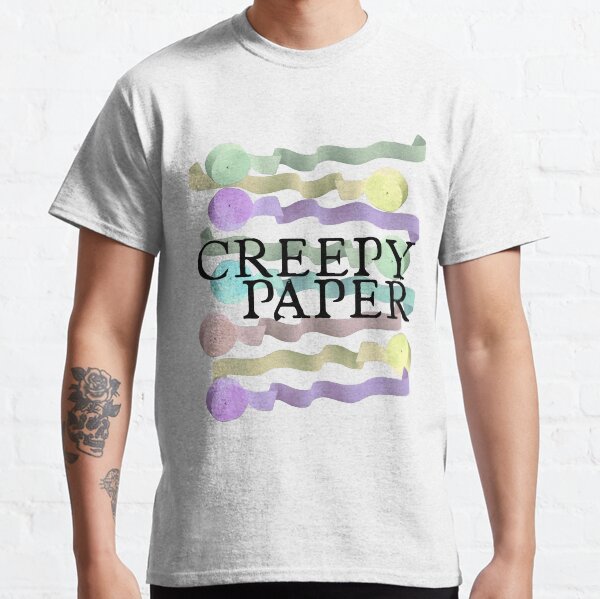 Vampires Love Creepy Paper Classic T-Shirt
