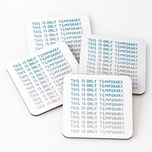 Item preview, This Is Only Temporary  designed and sold by Darcy Howell.
