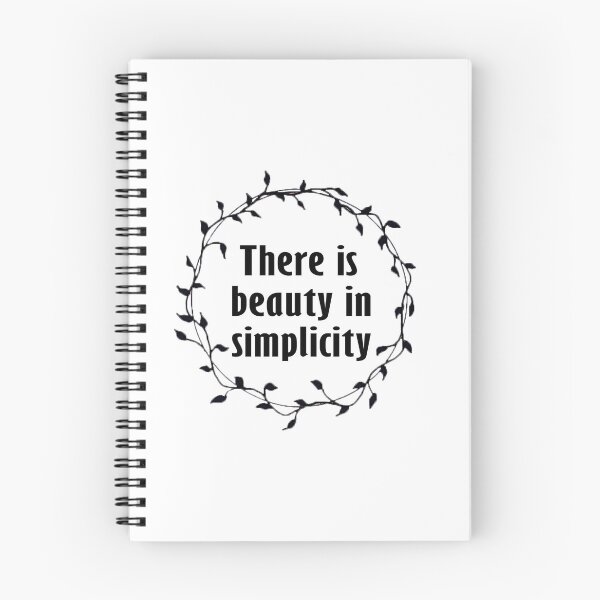 Item preview, There is beauty in simplicity Custom T-Shirt designed and sold by abdoh9920.