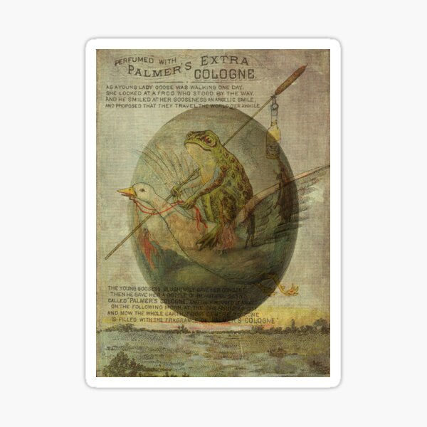 Goose and Frog’s Easter Journey Sticker