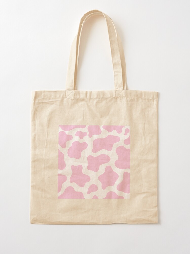 pink cow print Tote Bag for Sale by victoriabr Redbubble