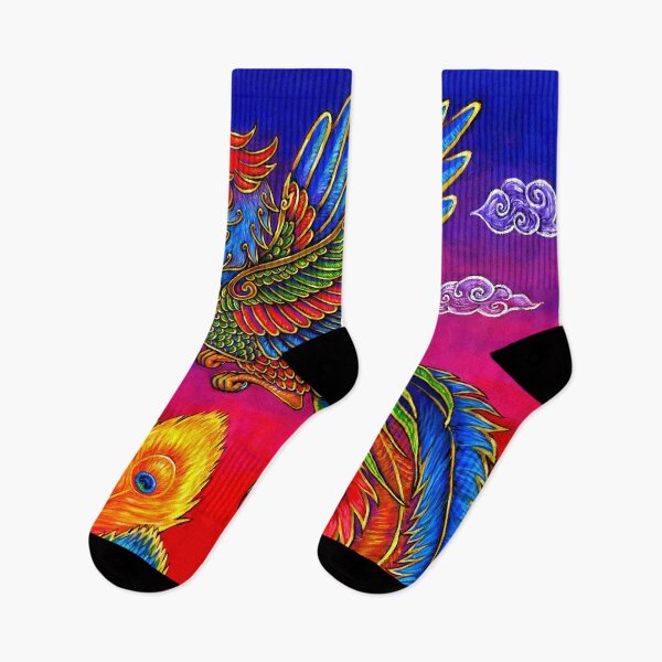 Item preview, Fenghuang Chinese Phoenix Rainbow Bird designed and sold by Rebecca Wang.