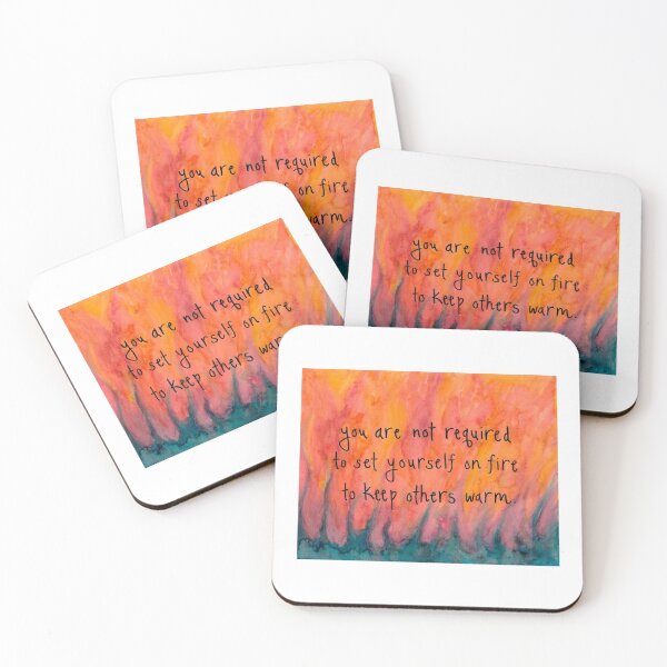 Item preview, Do Not Set Yourself Aflame designed and sold by Darcy Howell.