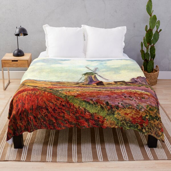 Item preview, Tulip Fields with the Rijnsburg Windmill,Claude Monet designed and sold by Pavel Polyansky.