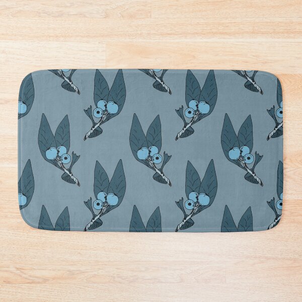 Item preview, cold colors loquat branch pattern  designed and sold by AnnaBaldon.