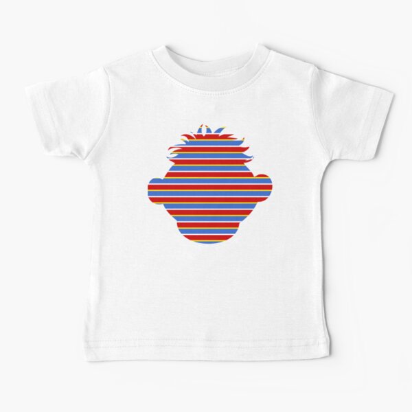 ernie striped head Baby T-Shirt