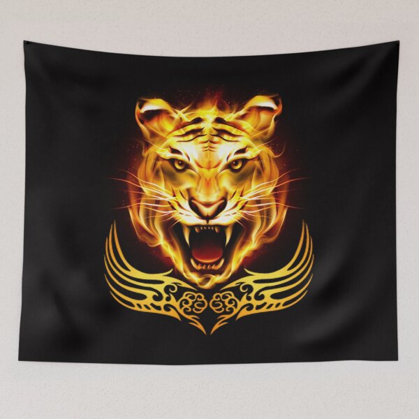 Item preview, Orange Fire Tiger Cat designed and sold by Atteestude.