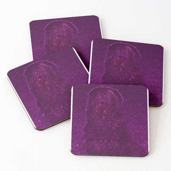 Item preview, Old English Sheepdog purple designed and sold by Moonyflower.