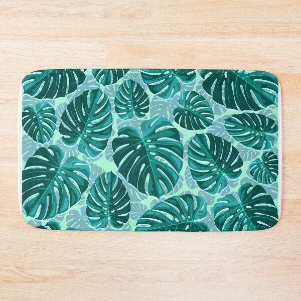 Item preview, Tropical Leaf Monstera Plant Pattern designed and sold by BluedarkArt.