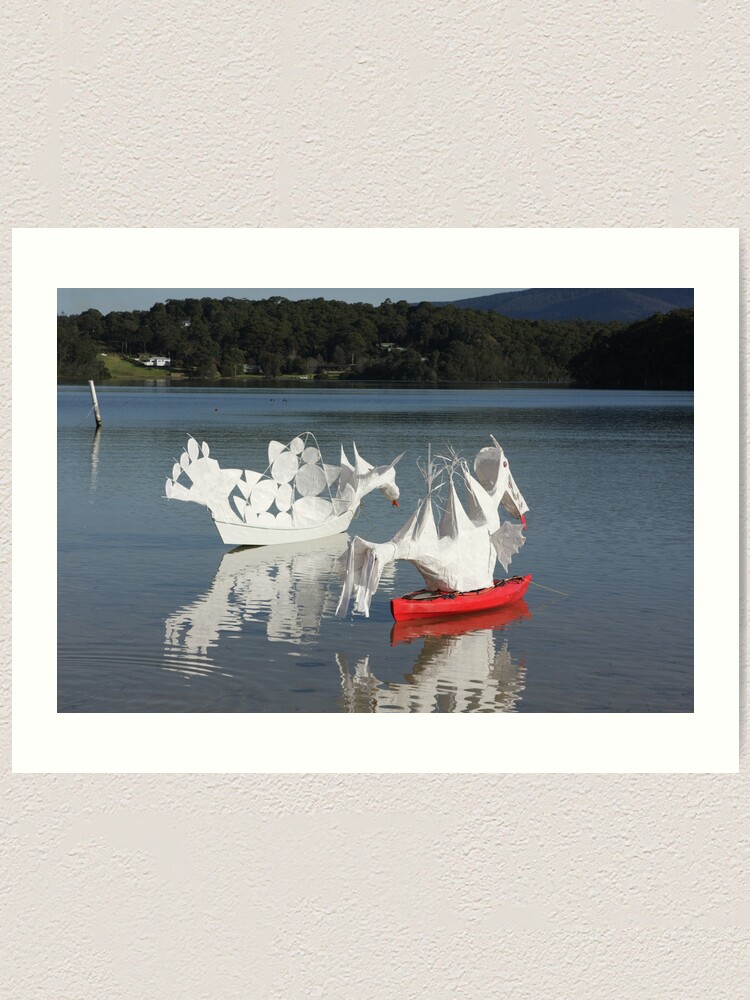 Alternate view of Narooma Oyster Festival Art Print