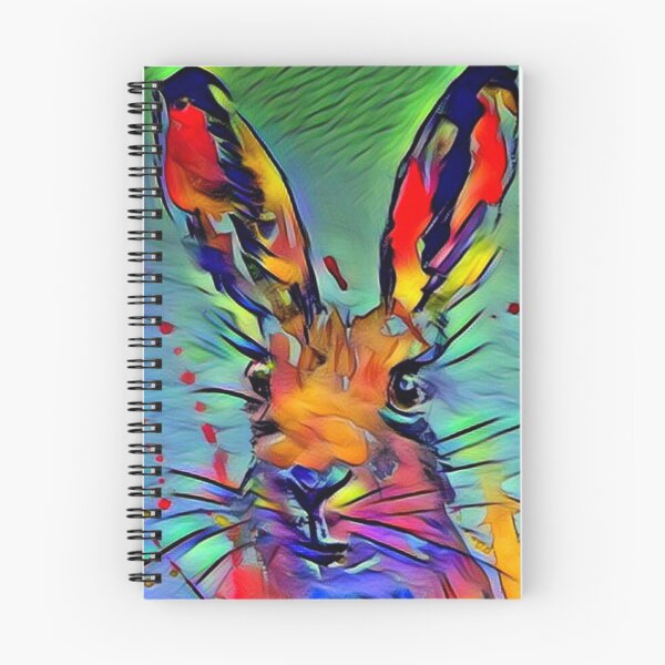 Item preview, Hare digital painting wild animals cartoon rabbit designed and sold by Julieford.
