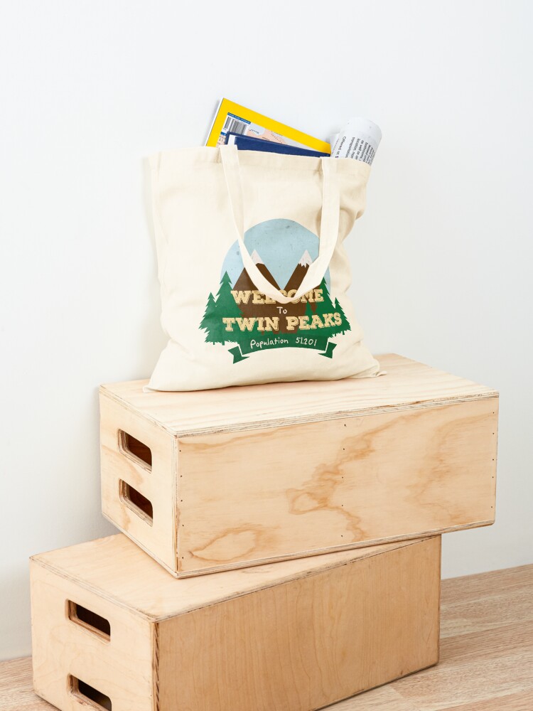 Alternate view of Welcome To Twin Peaks Tote Bag