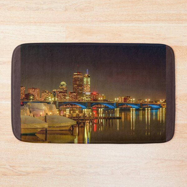 Item preview, Boston winter night, Longfellow bridge 2 designed and sold by LudaNayvelt.