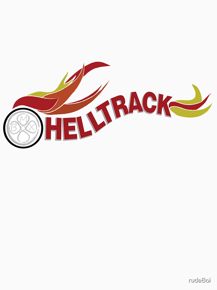 Hell Track Logo From the 80's Movie Rad by rude8oi