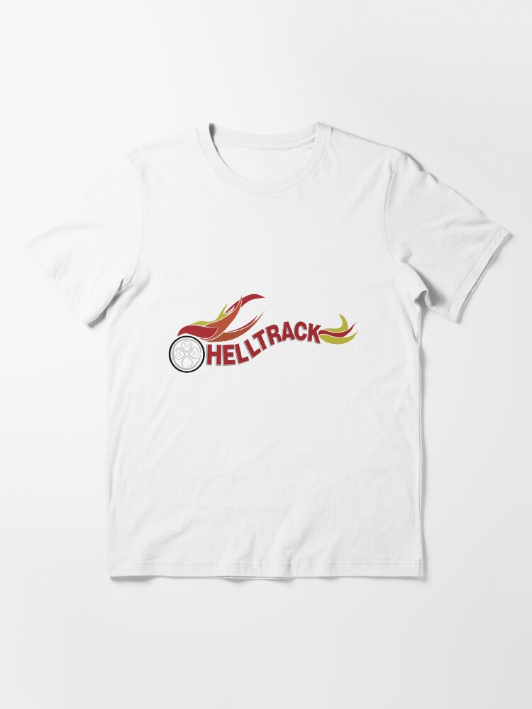 Alternate view of Hell Track Logo From the 80's Movie Rad Essential T-Shirt