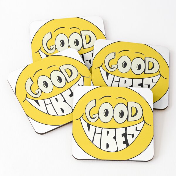 Item preview, GOOD VIBES SMILEY FACE designed and sold by Njmistry.