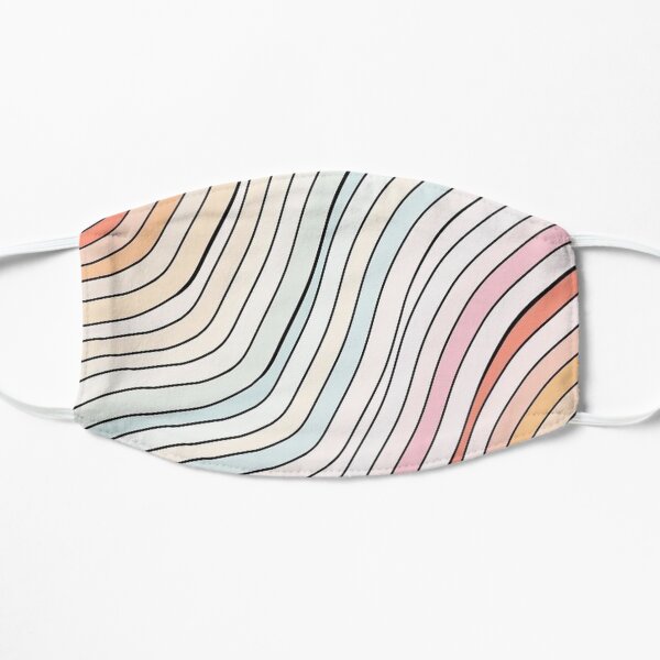 Rainbow Wave Mask