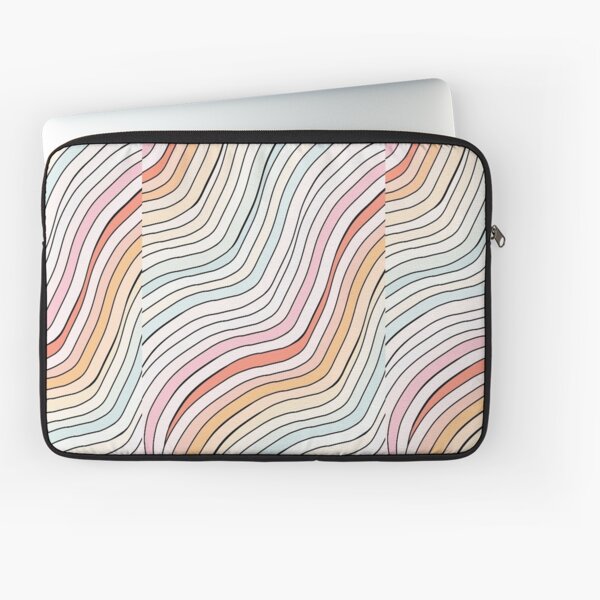 Rainbow Wave Laptop Sleeve