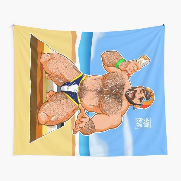 ADAM LIKES SUN LOTION Tapestry