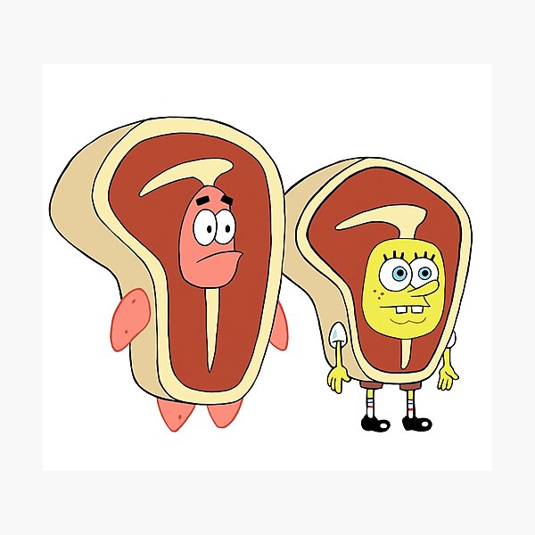 Spongebob And Patrick Photographic Prints Redbubble