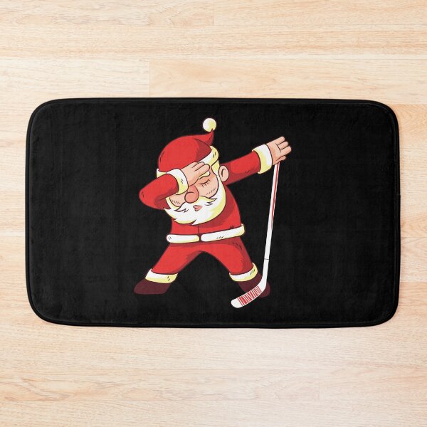 Item preview, Hockey Player Dabbing Santa Christmas Sport Gift designed and sold by haselshirt.
