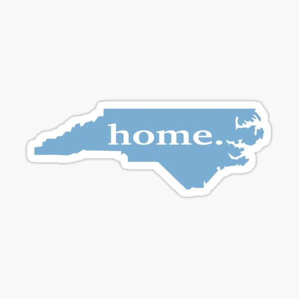 Item preview, North Carolina Home Sticker designed and sold by kpvernelson.
