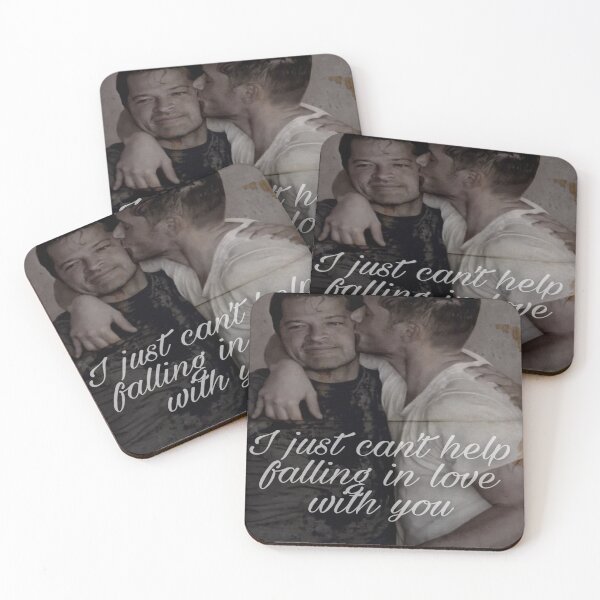 Item preview, I can't help falling in love with you cockles/destiel  designed and sold by Imperioimpala.