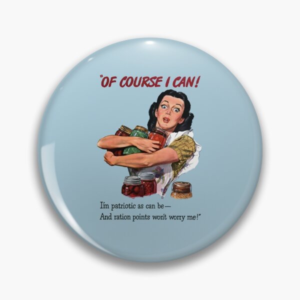 Item preview, Of Course I Can - WW2 Propaganda designed and sold by warishellstore.