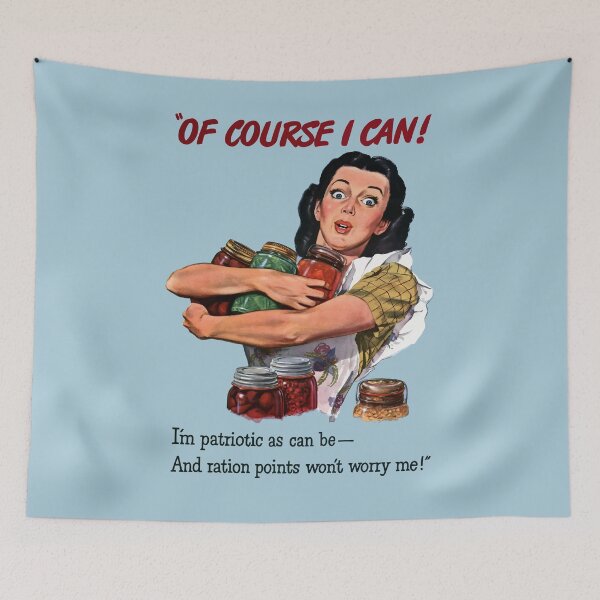 Item preview, Of Course I Can - WW2 Propaganda designed and sold by warishellstore.