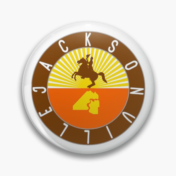 Item preview, Jacksonville Flag Decal designed and sold by Decal Mania.