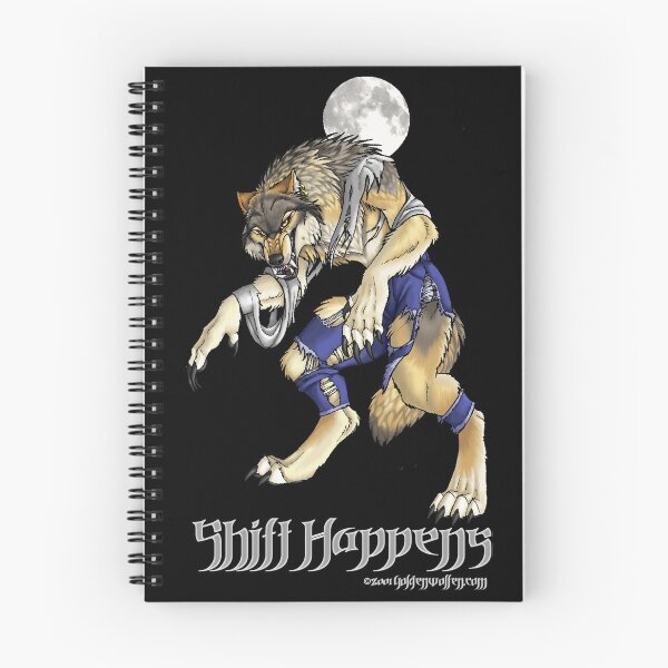 Item preview, "Shift Happens" Full Moon Werewolf designed and sold by Goldenwolf.
