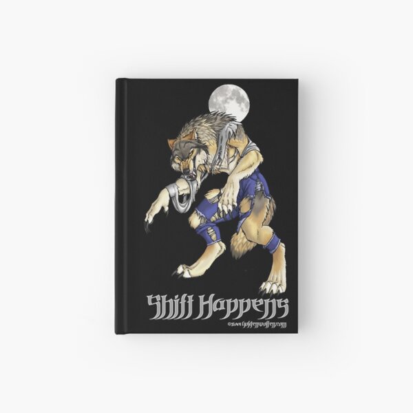"Shift Happens" Full Moon Werewolf Hardcover Journal