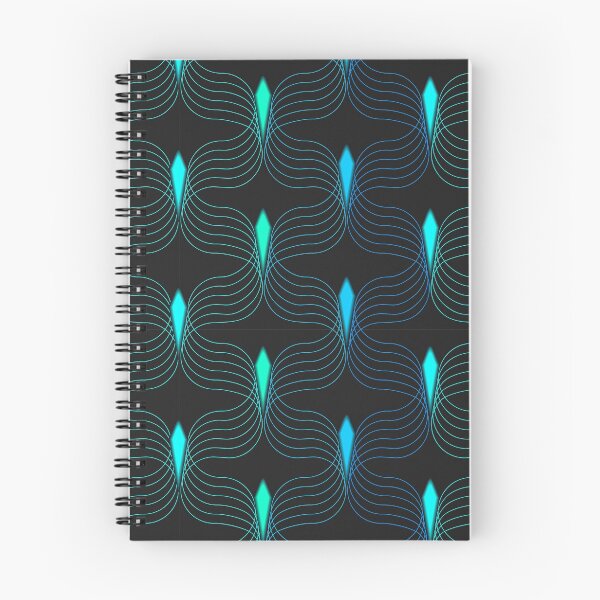 Item preview, Abstract ornaments of sine line with a volume effect  designed and sold by Nata-V.