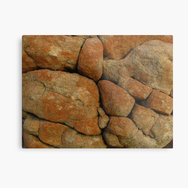 boulder close-up Metal Print