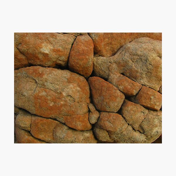 boulder close-up Photographic Print
