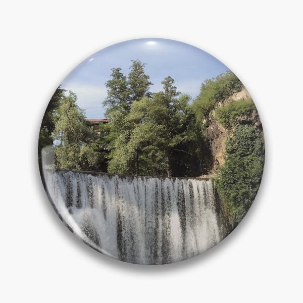 Item preview, Waterfall in Jajce under summer designed and sold by alesanko.