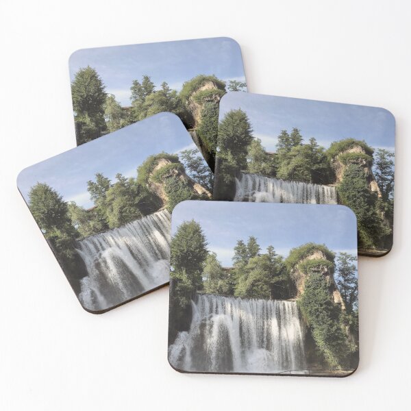 Item preview, Waterfall in Jajce under summer designed and sold by alesanko.
